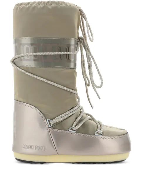 Moon Boot Icon Glance satin boots