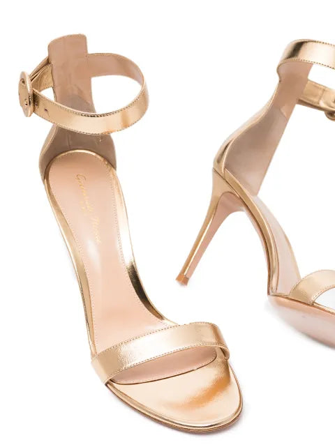 Gianvito Rossi Portofino 85mm leather sandals
