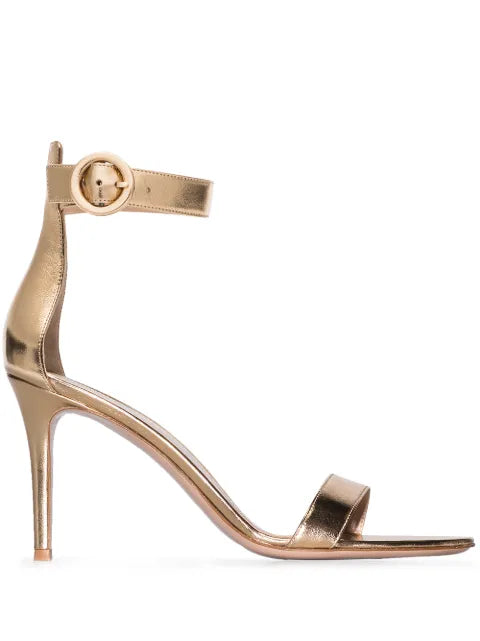Gianvito Rossi Portofino 85mm leather sandals