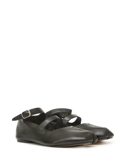 Maison Margiela Tabi calfskin ballerinas