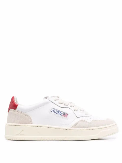 Autry side logo-patch sneakers