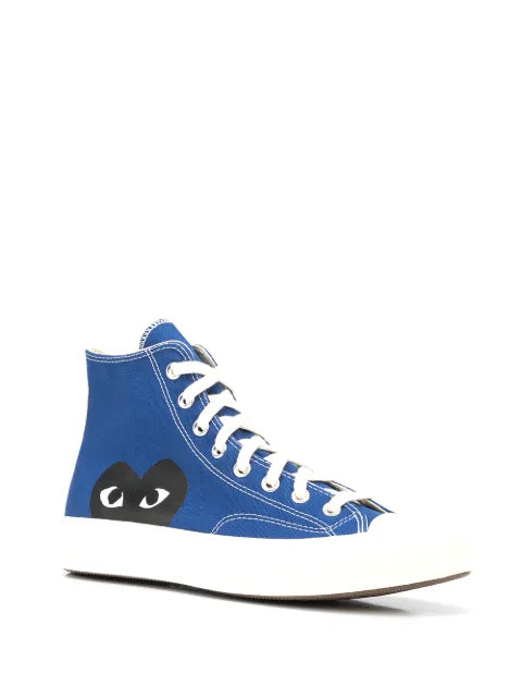 Comme Des Garçons Play x Converse x Converse heart-logo high-top sneakers