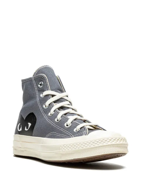 Converse x Comme Des Garçons Play Chuck 70 Hi "Steel Gray" sneakers