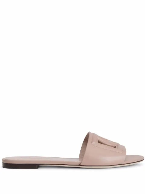 Dolce & Gabbana DG Logo leather sandals