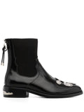 Toga Pulla mix-badge Chelsea boots