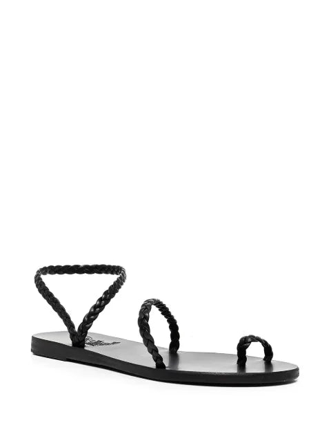 Ancient Greek Sandals Eleftheria braided leather sandals
