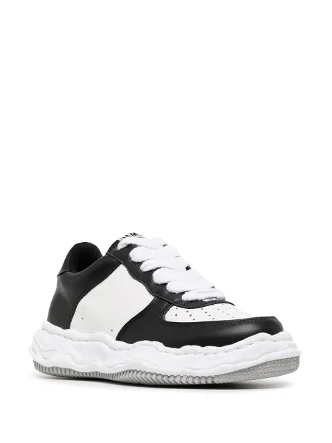 Maison MIHARA YASUHIRO Wayne two-tone leather sneakers
