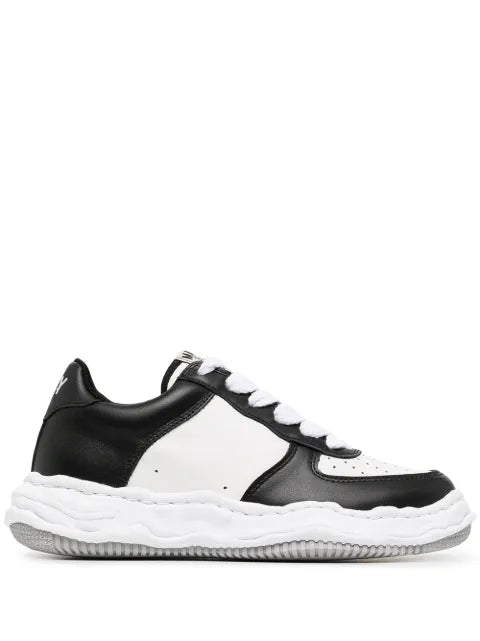 Maison MIHARA YASUHIRO Wayne two-tone leather sneakers
