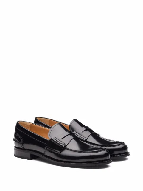 Church's Pembrey W 5 polished fumè loafers