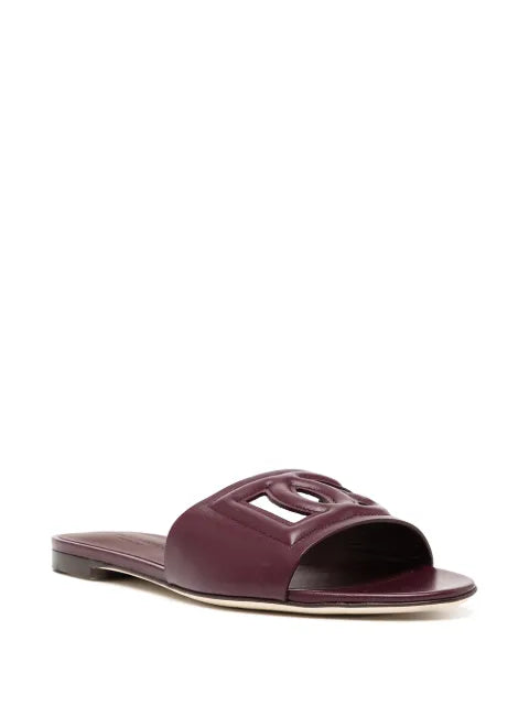 Dolce & Gabbana slides in calfskin