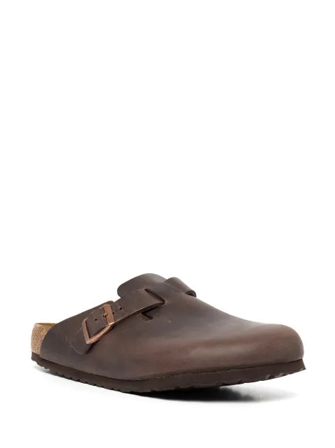 Birkenstock buckle-fastening mules