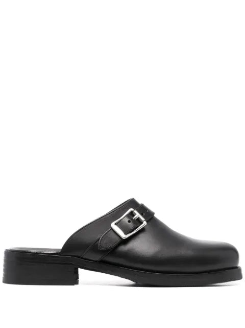 OUR LEGACY Camion buckle-fastening leather mules