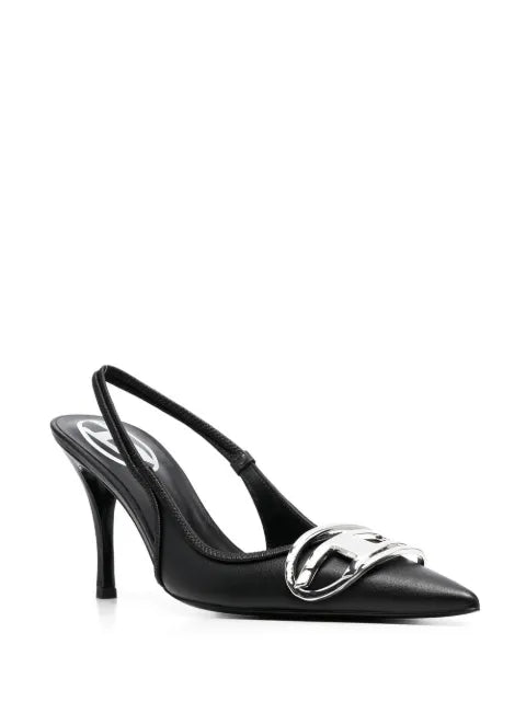 Diesel D-Venus-slingback pumps in nappa leather