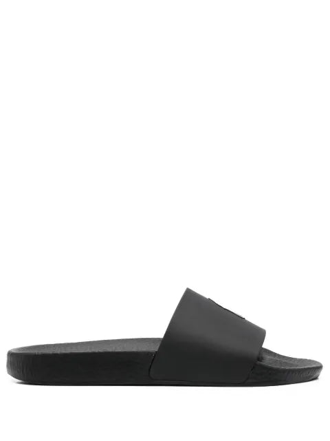 Polo Ralph Lauren logo-print slip-on sandals