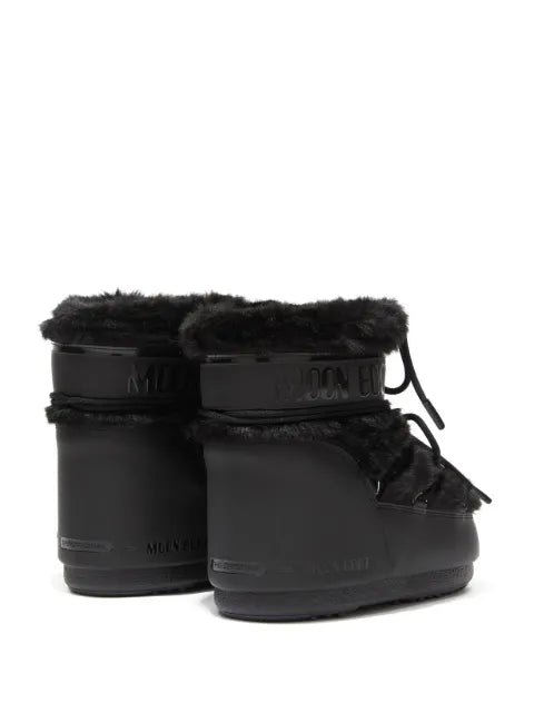 Moon Boot Icon Low faux-fur lace-up boots