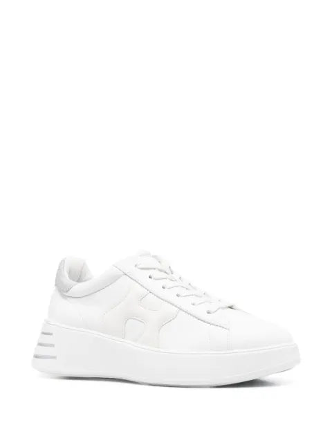 Hogan logo-patch chunky-sole sneakers