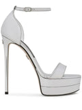 Dolce & Gabbana mirror-effect platform sandals