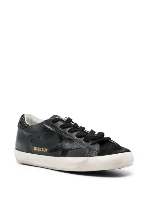 Golden Goose Super-Star glitter-detail sneakers