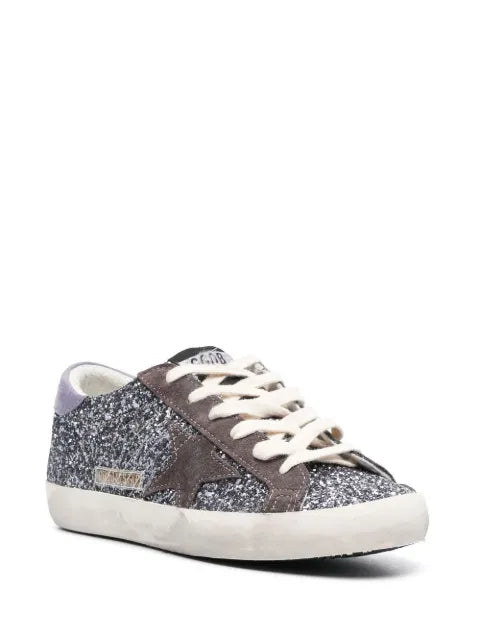 Golden Goose Super-Star glitter sneakers