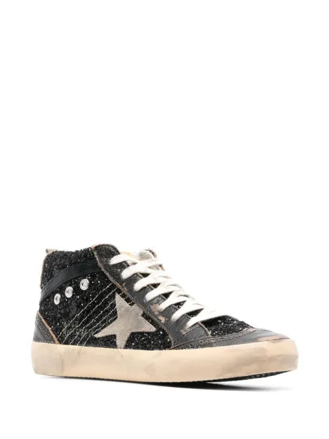 Golden Goose Mid Star lace-up sneakers