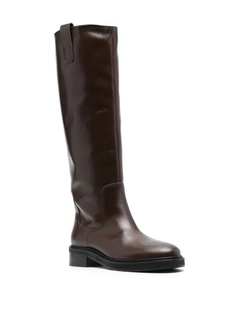 Aeyde knee-length leather boots