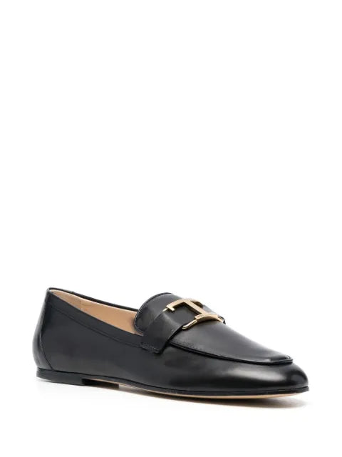 Tod's T-logo leather loafers