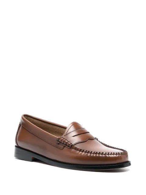 G.H.Bass Weejuns Penny loafers in cognac leather