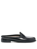 G.H.Bass Weejuns Penny slides in black leather