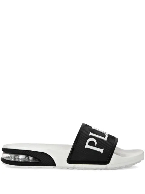 Plein Sport logo-print slides