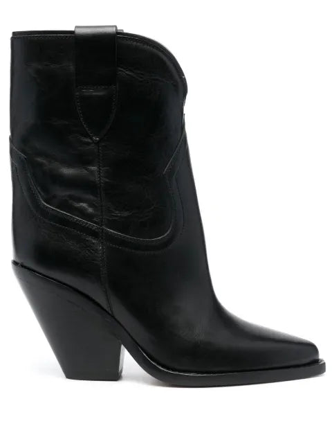 ISABEL MARANT Leyane 90mm leather boots
