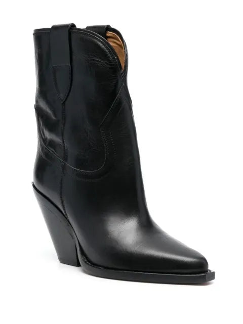 ISABEL MARANT Leyane 90mm leather boots