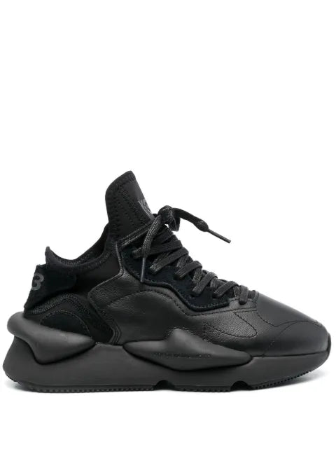 Y-3 Kaiwa leather sneakers