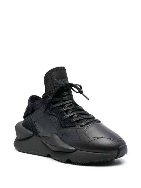 Y-3 Kaiwa leather sneakers