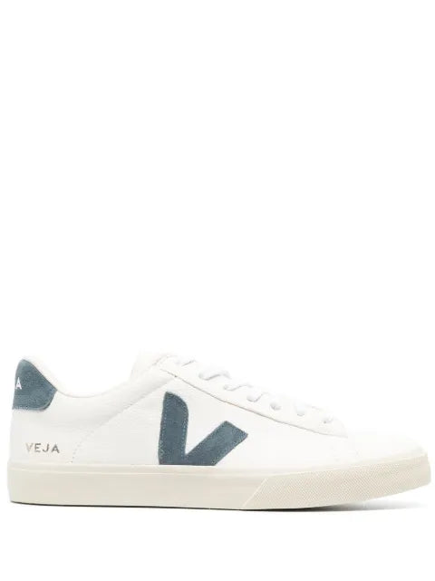 VEJA California logo-patch leather sneakers