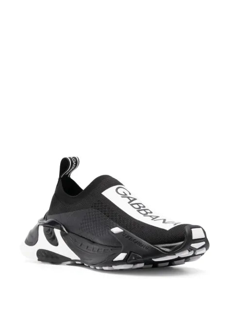 Dolce & Gabbana logo-print panelled sneakers