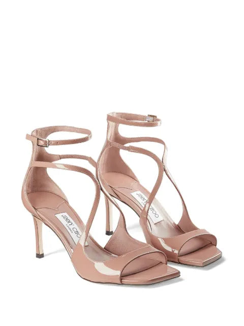 Jimmy Choo Azia 75 curved-strap sandals