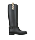 Burberry Cavalier Knee-High Wellington Boots