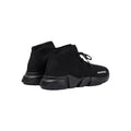 Balenciaga Speed Lace Up Sneakers - All Black
