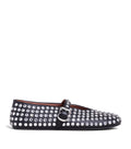 Alaïa Lambskin Embellished Ballet Flats
