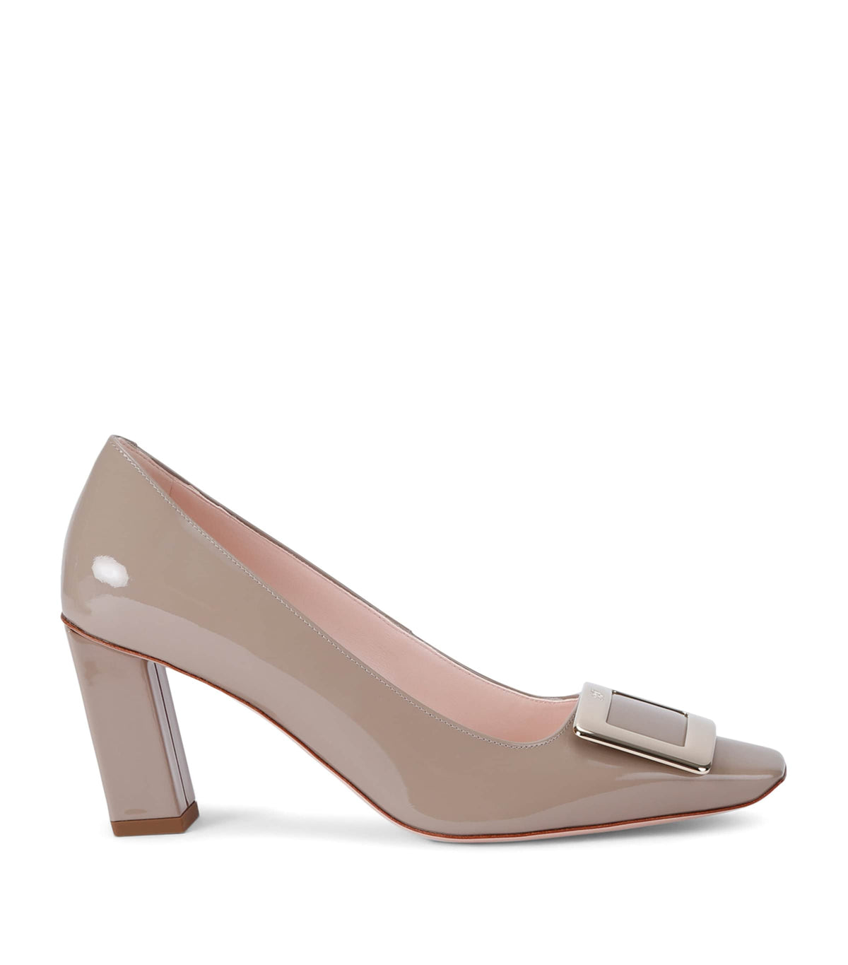 Roger Vivier Patent Leather Belle Vivier Pumps 75
