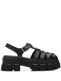 Prada Monolith foam rubber sandals