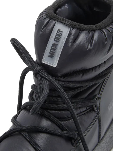 Moon Boot LTrack Low black nylon boots