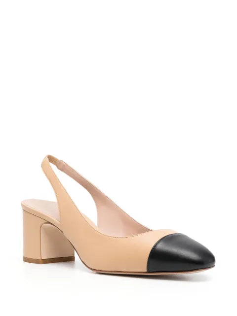 Scarosso Miranda 65mm leather pumps