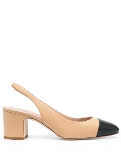 Scarosso Miranda 65mm leather pumps