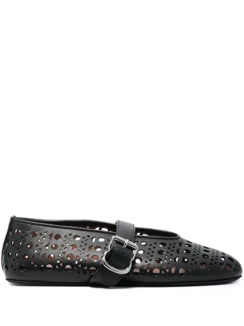 Alaïa ballet flats in vienne lambskin