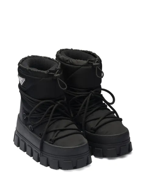 Prada Re-nylon gabardine après-ski boots