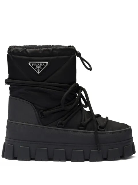 Prada Re-nylon gabardine après-ski boots