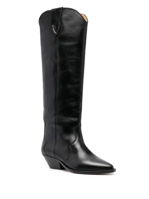 ISABEL MARANT Denvee pointed-toe cowboy boots