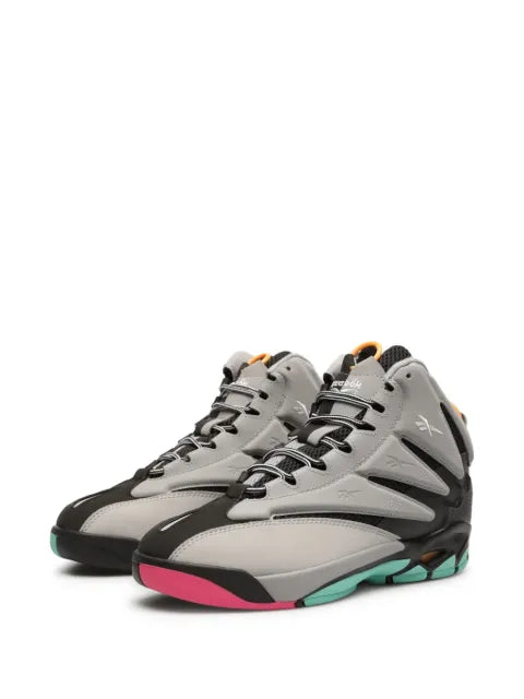 Reebok The Blast "The Alamo - Core Black/Laser Pink/Cyber Mint" sneakers