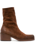 Marsèll 55mm Cassello square-toe suede ankle boots